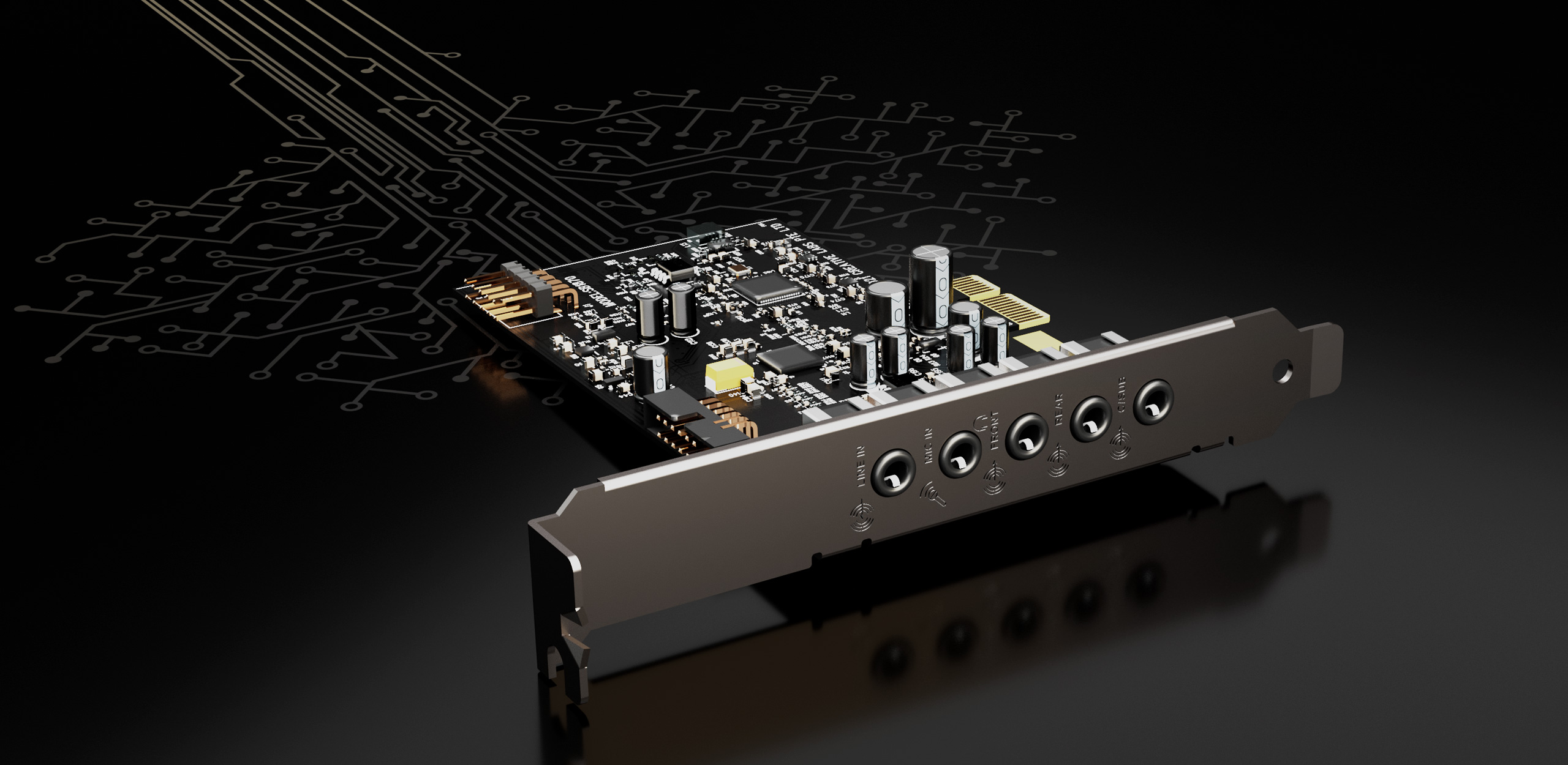 Creative Sound Blaster Audigy Fx V2 Upgradable Hi-res PCI-e Sound